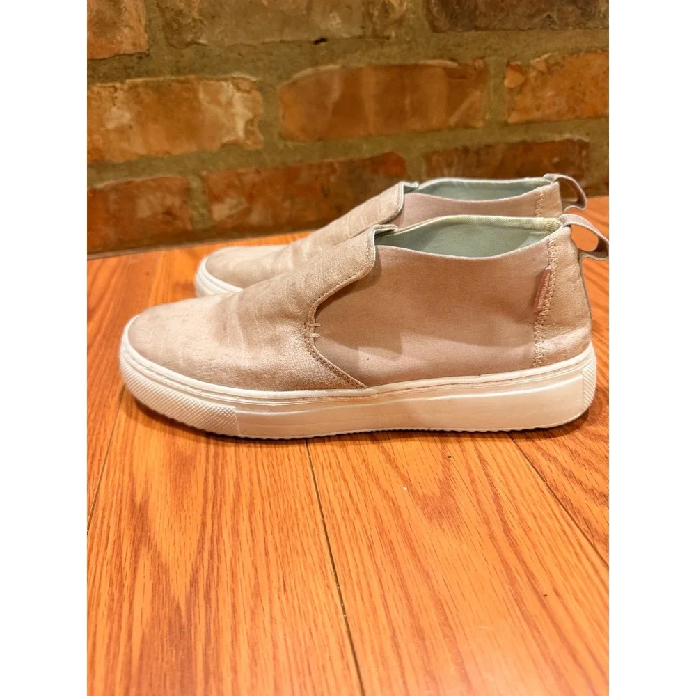 Hey Dude Womens Peyton Slip On Shoes 8 Pink Croco Shimmer Casual Comfort - Picture 3 of 9